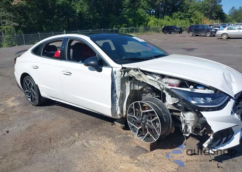 2022 Hyundai Sonata N Line из США, поврежденный, VIN KMHL14JC4NA216084